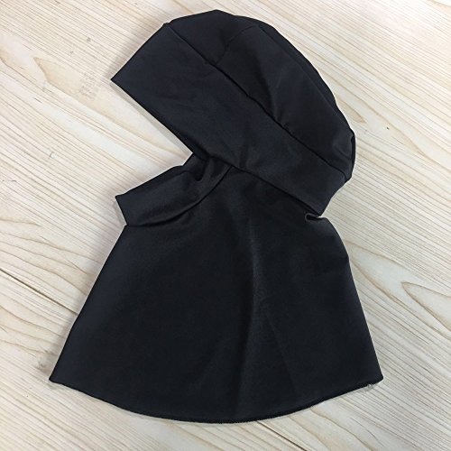 Muslim Bademode islamischen Badeanzug für Frauen Hijab Badebekleidung Full Deckung Bademode Muslim Schwimmen Beachwear Badeanzug Burkini, schwarz - 